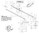 Part Location Diagram of 530053969 Poulan Throttle Hsg. Left